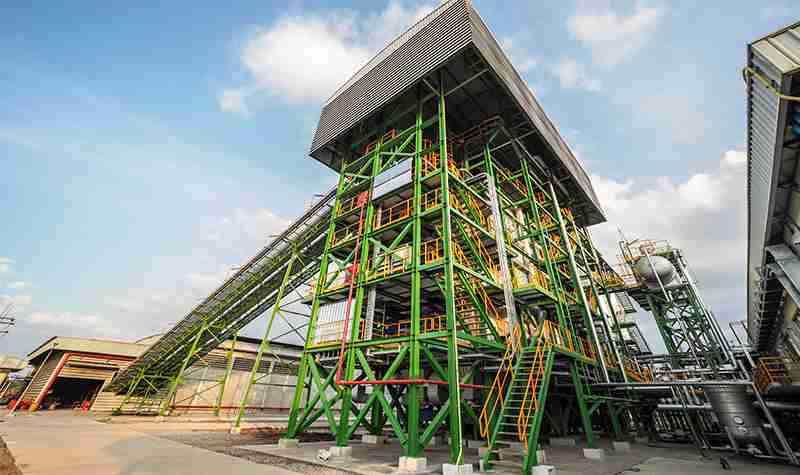 circulating fluidized bed boiler